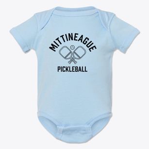 Mittineague Massachusetts Pickleball Baby Onesie