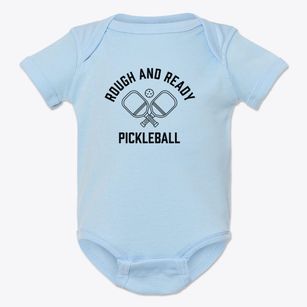 Rough And Ready New York Pickleball Baby Onesie