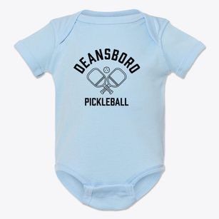 Deansboro New York Pickleball Baby Onesie