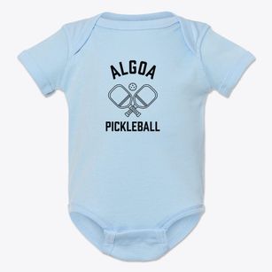 Algoa Arkansas Pickleball Baby Onesie