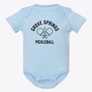 Grove Springs New York Pickleball Baby Onesie