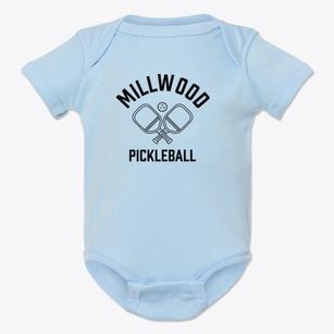 Millwood Virginia Pickleball Baby Onesie