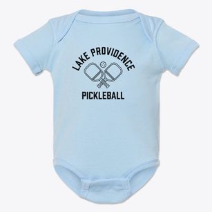 Lake Providence Louisiana Pickleball Baby Onesie