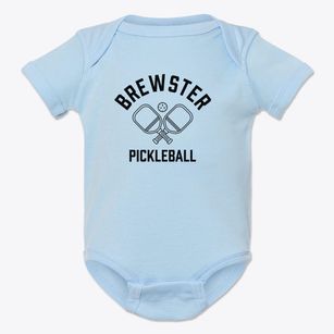 Brewster New York Pickleball Baby Onesie