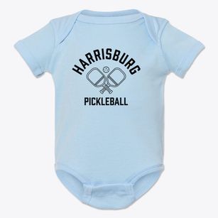Harrisburg Arkansas Pickleball Baby Onesie