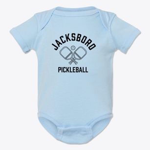 Jacksboro Tennessee Pickleball Baby Onesie