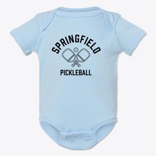 Springfield New York Pickleball Baby Onesie