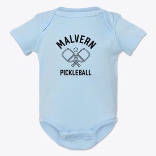 Malvern Ohio Pickleball Baby Onesie