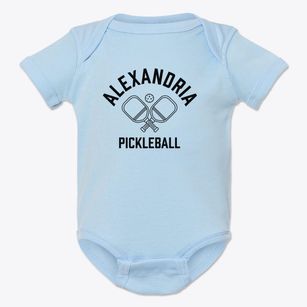 Alexandria Tennessee Pickleball Baby Onesie