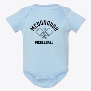 Mcdonough Georgia Pickleball Baby Onesie