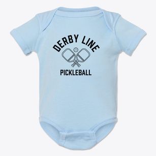 Derby Line Vermont Pickleball Baby Onesie