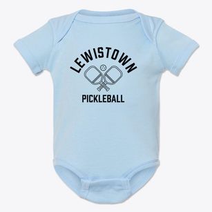 Lewistown Missouri Pickleball Baby Onesie