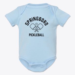 Springboro Pennsylvania Pickleball Baby Onesie