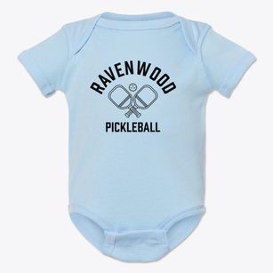 Ravenwood Missouri Pickleball Baby Onesie