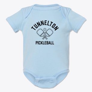 Tunnelton West Virginia Pickleball Baby Onesie