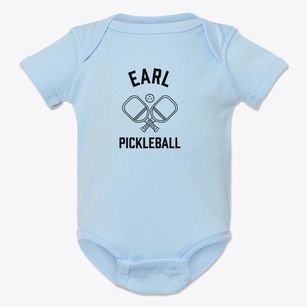 Earl North Carolina Pickleball Baby Onesie