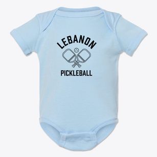 Lebanon Indiana Pickleball Baby Onesie