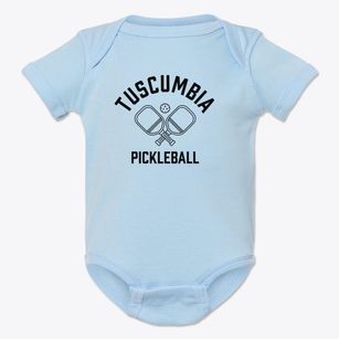 Tuscumbia Missouri Pickleball Baby Onesie