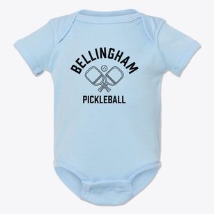 Bellingham Minnesota Pickleball Baby Onesie