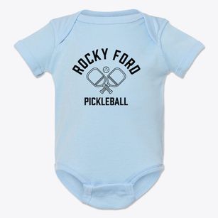 Rocky Ford Oklahoma Pickleball Baby Onesie