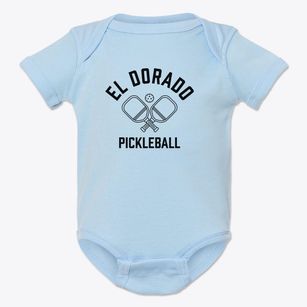 El Dorado Kansas Pickleball Baby Onesie