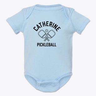 Catherine Alabama Pickleball Baby Onesie