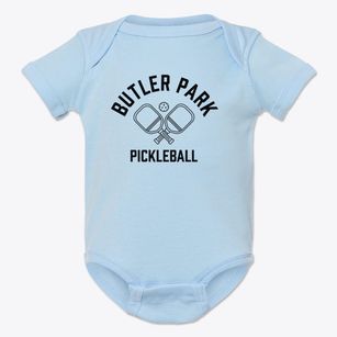Butler Park New Jersey Pickleball Baby Onesie
