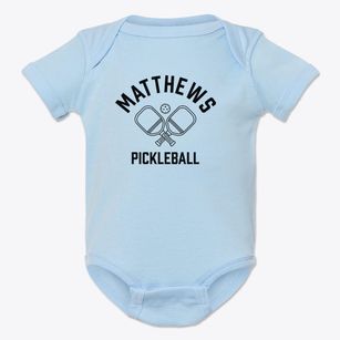Matthews Maryland Pickleball Baby Onesie