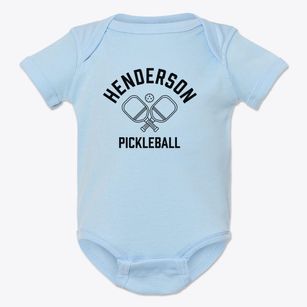 Henderson Missouri Pickleball Baby Onesie
