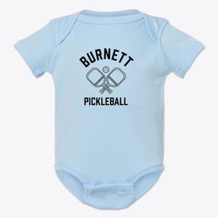 Burnett Georgia Pickleball Baby Onesie