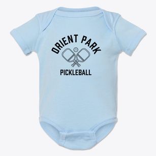 Orient Park Florida Pickleball Baby Onesie