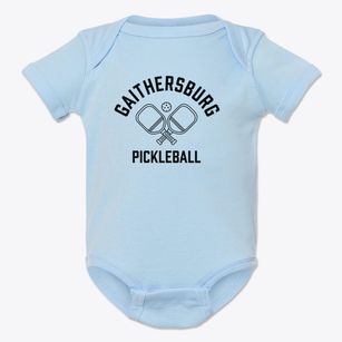 Gaithersburg Maryland Pickleball Baby Onesie