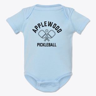 Applewood Colorado Pickleball Baby Onesie