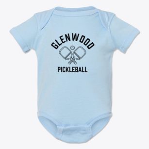 Glenwood Florida Pickleball Baby Onesie
