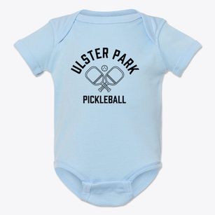 Ulster Park New York Pickleball Baby Onesie