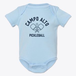 Campo Alto Texas Pickleball Baby Onesie