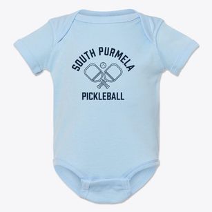 South Purmela Texas Pickleball Baby Onesie