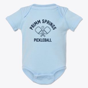 Primm Springs Tennessee Pickleball Baby Onesie