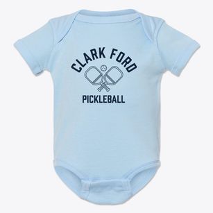 Clark Ford Missouri Pickleball Baby Onesie