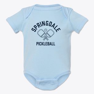 Springdale Maryland Pickleball Baby Onesie