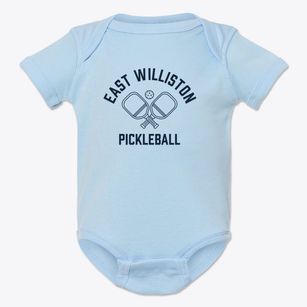 East Williston New York Pickleball Baby Onesie