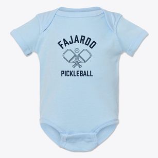 Fajardo Puerto Rico Pickleball Baby Onesie