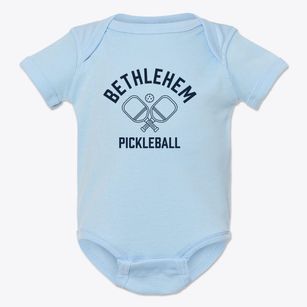 Bethlehem Mississippi Pickleball Baby Onesie
