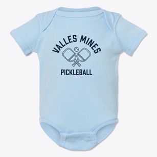 Valles Mines Missouri Pickleball Baby Onesie