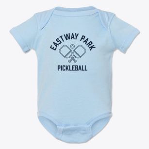 Eastway Park Florida Pickleball Baby Onesie