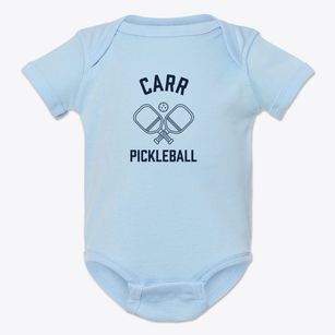 Carr North Carolina Pickleball Baby Onesie