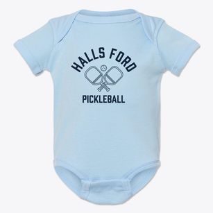 Halls Ford North Carolina Pickleball Baby Onesie