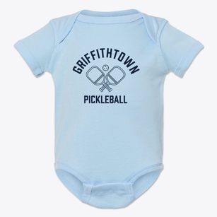 Griffithtown Pennsylvania Pickleball Baby Onesie
