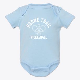 Boone Trail North Carolina Pickleball Baby Onesie