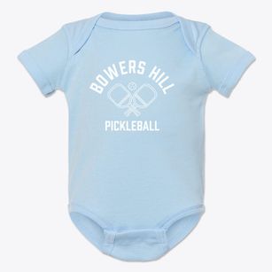 Bowers Hill West Virginia Pickleball Baby Onesie